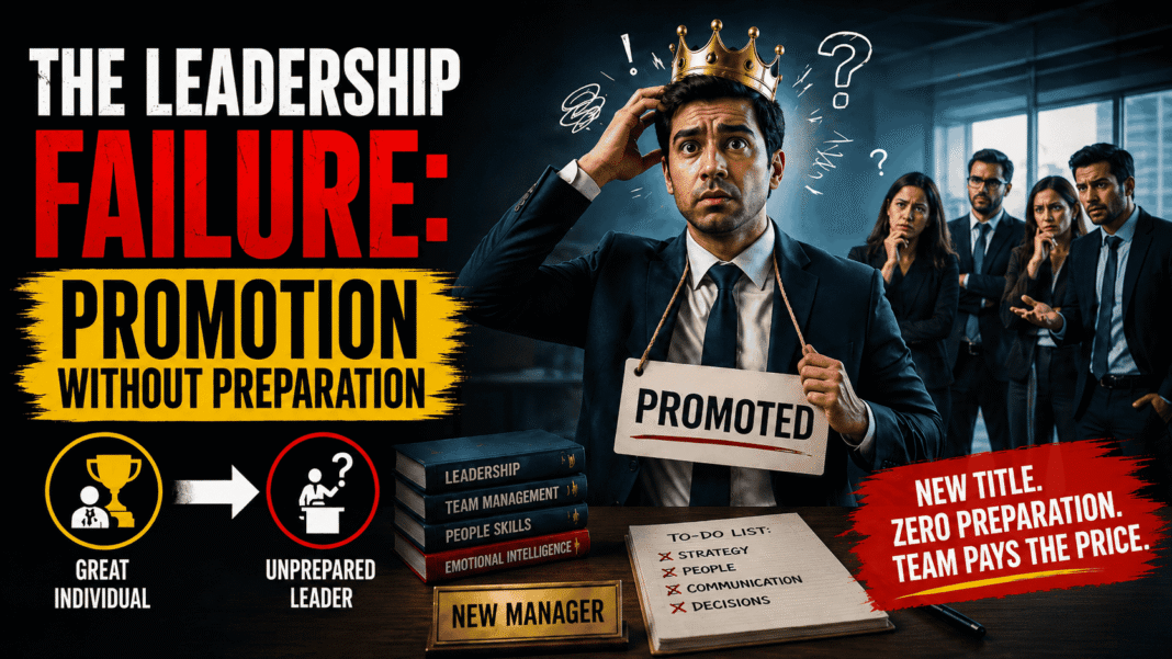 The Leadership Failure: Promotion Without Preparation