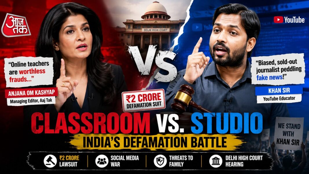 The Classroom vs. The Studio: India’s ₹2 Crore Defamation Battle