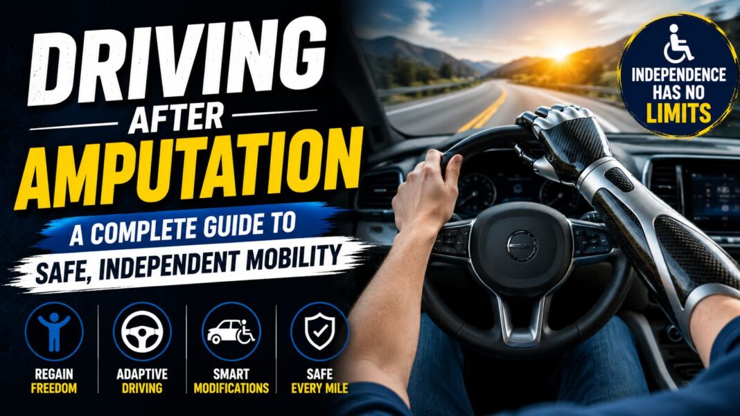 Driving After Amputation: Safe Driving Tips & Adaptive Vehicles